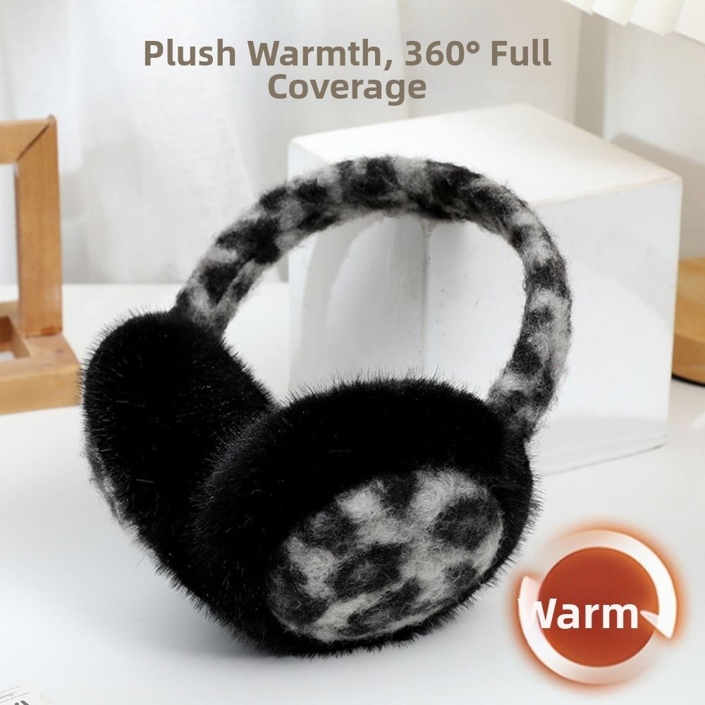 Earmuffs Foldable - ファッション折りたたみ式ぬいぐるみイヤーマフ厚くて柔らかいかわいい耳カバー防風防凍防寒耳マスクアウトドア活動