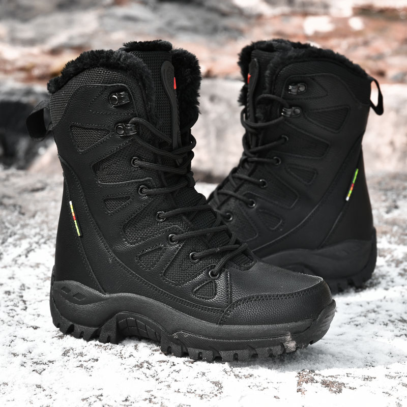 Waterproof Winter Boot - 新型メンズタクティカルブーツ 防水ハンティングハイキングシューズ レースアップ デザート ユニセックス アーミーブーツ