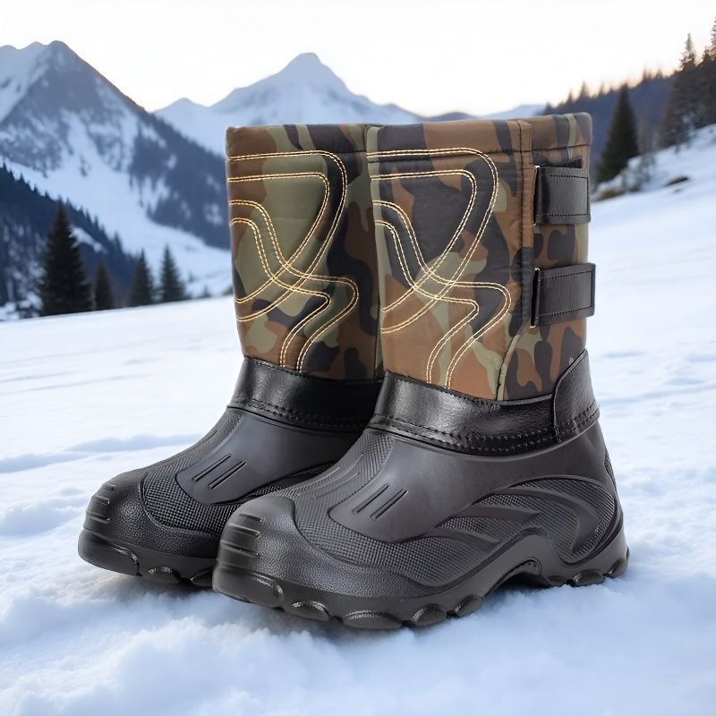 大型スノーブーツ、防寒・保温性のあるメンズブーツ、防水・滑り - Waterproof Winter Boot のレビューと価格