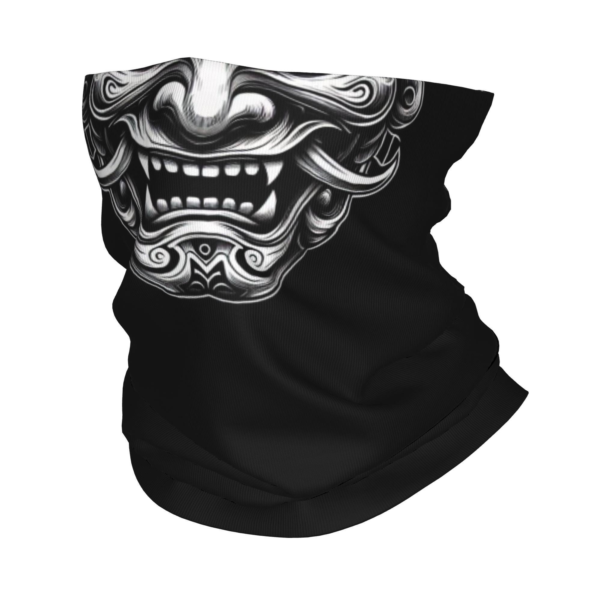 Custom Samurai Oni Demon Banda - Neck Gaiter Fleece のレビューと価格