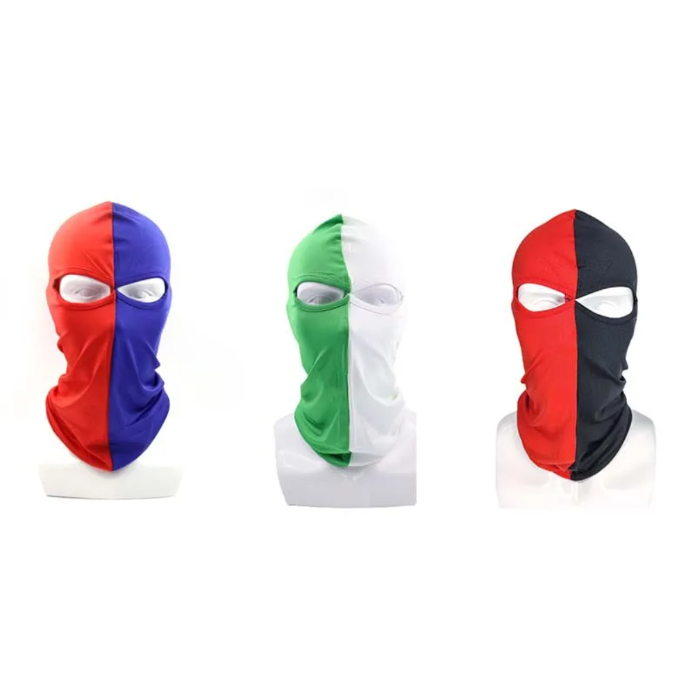夏用ヘッドウェア ビーニー 3穴 フルフェイスマスク 男女兼 - Balaclava Ski Mask のレビューと価格