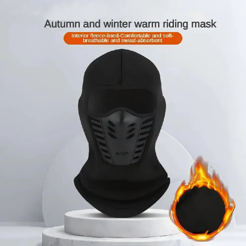 冬のアウトドアサイクリングフルフェイスマスク防風防塵保温フェ - Balaclava Ski Mask のレビューと価格