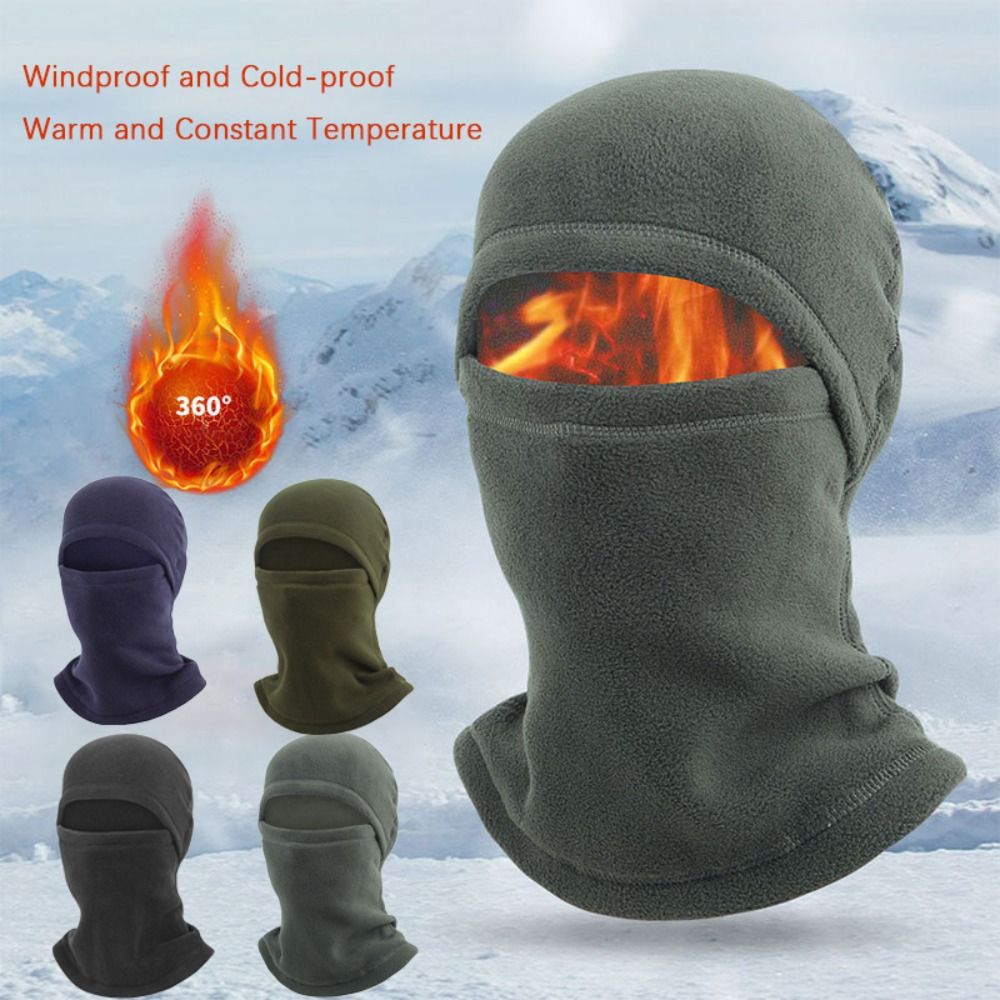 ポーラーフリース メンズ バラクラバ 冬用帽子 ビーニー 防 - Balaclava Ski Mask のレビューと価格