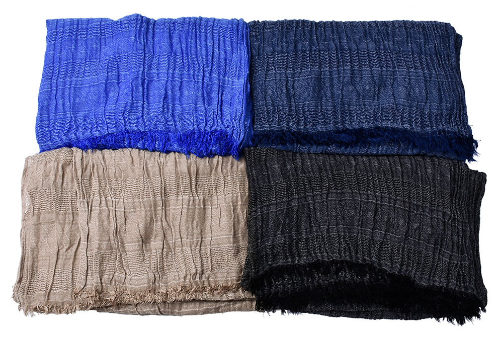 男性と女性のための高級コットンスカーフ,ジャカードウォレット - Shawl Wrap Winter のレビューと価格