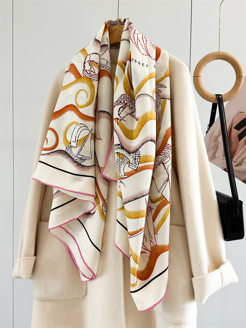 両面 135 センチメートルスカーフ高級デザイナーカシミヤパ - Cashmere Pashmina Wrap のレビューと価格