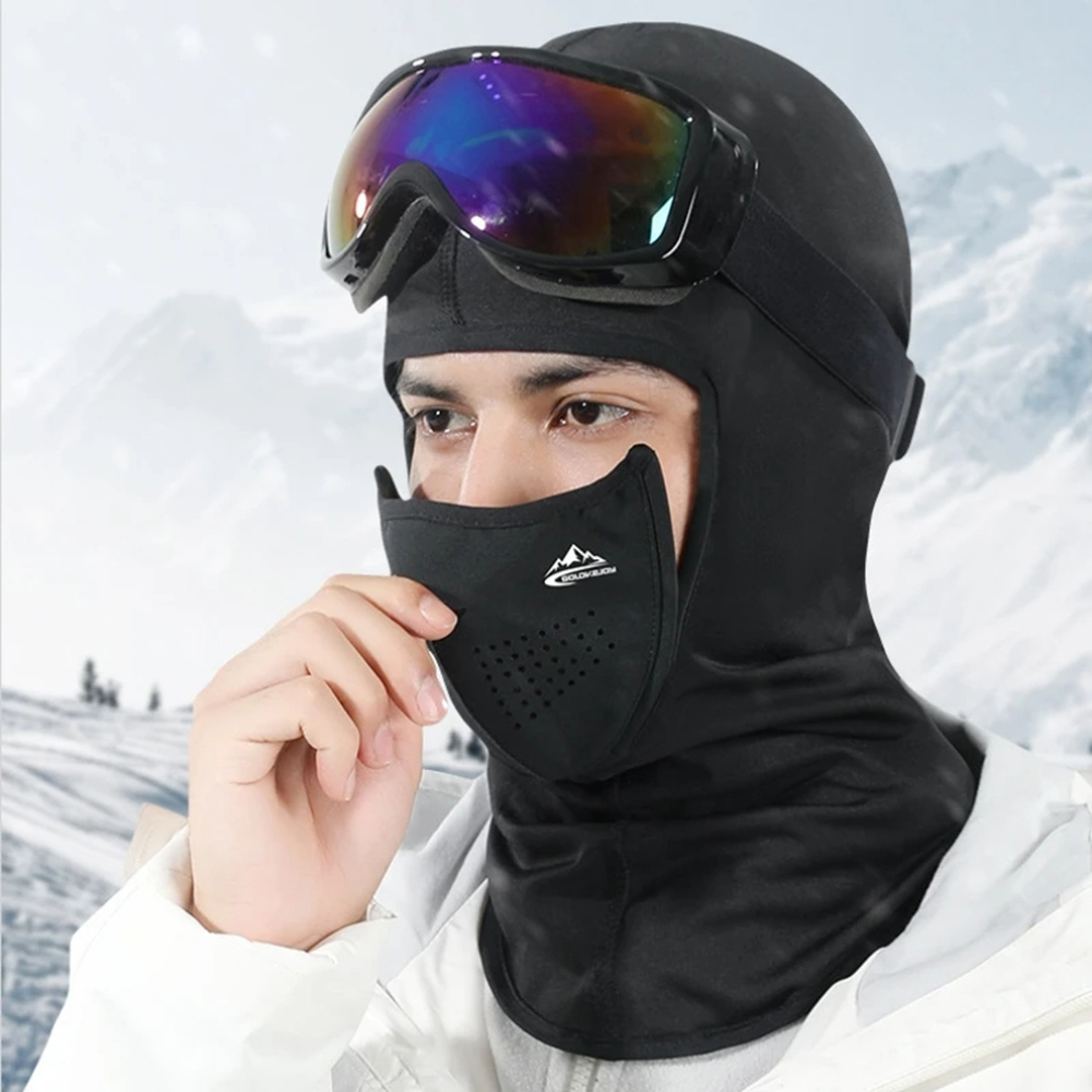 サーマルフリース製バラクラバ 防風保温フルフェイスマスク 通 - Balaclava Ski Mask のレビューと価格