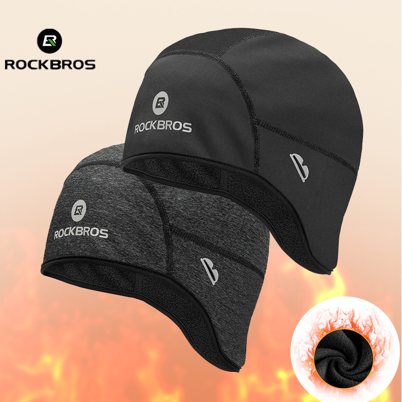 ROCKBROS 冬キャップ防風サーマルフリース帽子自転車キ - Winter Headband Fleece のレビューと価格