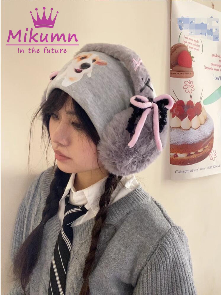 Mikumn 原宿 Y2k かわいい甘い弓ぬいぐるみイヤーウ - Earmuffs Foldable のレビューと価格