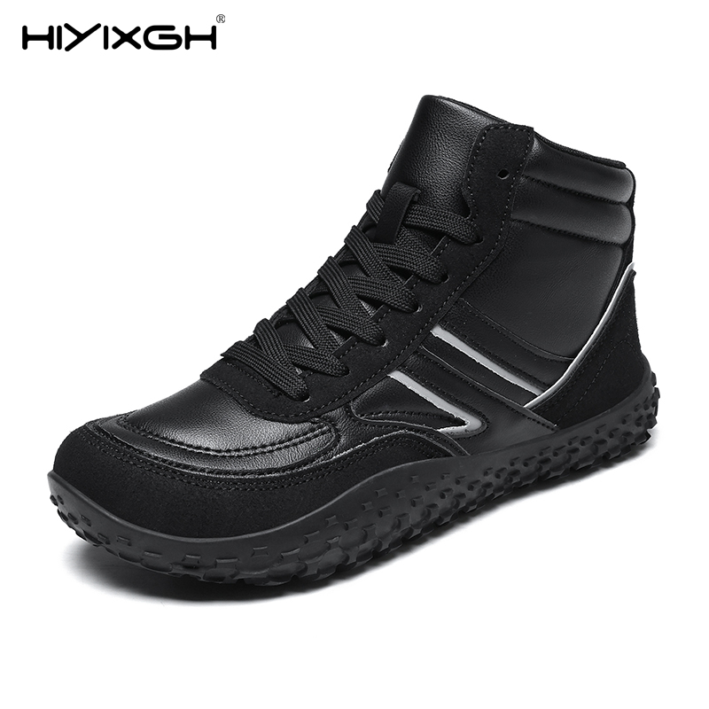 新しい冬のブーツ屋外防水裸足ブーツ男性用アンクルブーツミニマ - Waterproof Winter Boot のレビューと価格